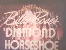 Diamond horseshoe 1945 for sale Diamond horseshoe 1945 for sale  BROXBOURNE