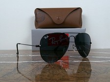 Óculos de sol Ray-Ban RB3025 cinza aviador genuíno nunca usado comprar usado  Enviando para Brazil