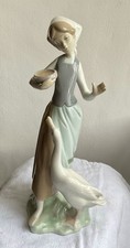 feeding lladro goose girl for sale feeding lladro goose girl for sale BICESTER