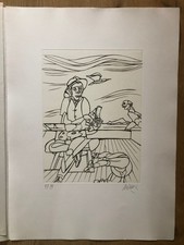 Valerio adami acquaforte usato  Macerata