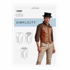 Schnittmuster steampunk weste gebraucht kaufen  Scheuring