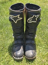 Botas de corrida Alpinestars masculinas Tech 6 Moto tamanho 12 pretas, usado comprar usado  Enviando para Brazil
