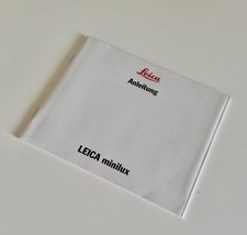Leica minilux anleitung gebraucht kaufen  Salzhausen