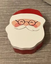 Santa tin christmas for sale  HEREFORD