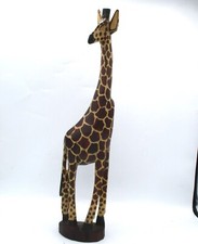 Giraffe hand carved for sale  Belcamp