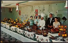 Chef Michael Collins, comida, restaurante buffet Chuck Wagon, Tucson, AZ. década de 1960. comprar usado  Enviando para Brazil