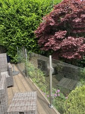 Balustrade glass panels for sale  DAWLISH