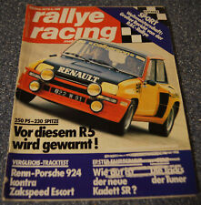 Rallye Racing 12/1979 Opel Kadett D SR, Porsche 924 Gr. 4, R5 turbo comprar usado  Enviando para Brazil