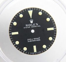 Raro Vintage Genuíno Rolex Submariner 5513 Metros Primeira 2 Linha Mostrador Fosco Desbotado comprar usado  Enviando para Brazil