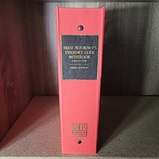 Usado, 2004 TRAIL ATTORNEY'S EVIDENCE CODE NOTEBOOK CEB 3rd Edition  comprar usado  Enviando para Brazil