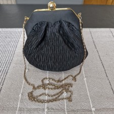 Black evening bag. for sale  NEATH