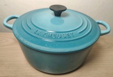 Creuset caribbean blue for sale  NEWPORT