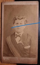 Student oder Schüler mit Schärpe - CDV J. Munck Nürnberg / Studentika comprar usado  Enviando para Brazil