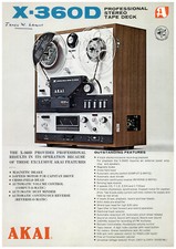 Akai 360d reel for sale  Portland