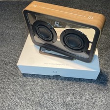 Alto-falante Bluetooth transparente Gingko Mage acabamento em madeira luz LED - caixa aberta, usado comprar usado  Enviando para Brazil