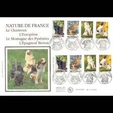 Fdc soie série d'occasion  Crécy-la-Chapelle