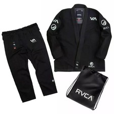 Kimono masculino Shoyoroll BJJ RVCA V2 lote 60 GI uniforme 450 GSM preto *bolsa grátis* comprar usado  Enviando para Brazil