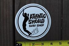 Adesivo vintage para surfe Atlantic Shoals Surf Shop Longboard nariz pendurar dez V36B comprar usado  Enviando para Brazil