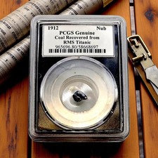 1912 titanic coal for sale  Sheboygan Falls