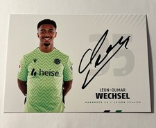 Hannover autogrammkarte leon gebraucht kaufen  Steinfeld