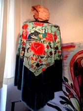 Sommer poncho überwurf gebraucht kaufen  Berlin