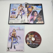 Final Fantasy X-2 (Sony PlayStation 2, 2003) PS2 FFX-2 Black Label completo na caixa comprar usado  Enviando para Brazil