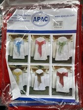 Organza chair bows for sale  BIRMINGHAM