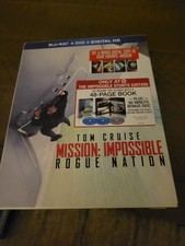 Mission: Impossible - Rogue Nation (Blu-ray/DVD, 2015) Target Slipcover - Used comprar usado  Enviando para Brazil