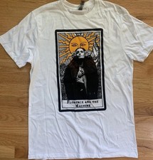 Florence And The machine T shirt Medium Music Tee Sun Tarot Record Album Woman’s, usado comprar usado  Enviando para Brazil