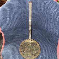 Antique brass skimmer for sale Antique brass skimmer for sale  GREENFORD