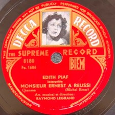 Edith piaf geste d'occasion  Combronde