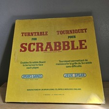 Vintage scrabble turntable for sale  BOURNEMOUTH