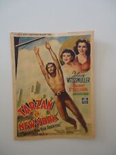 Cartaz belga TARZAN'S NEW YORK ADVENTURE/UJ24/ ORIGINAL comprar usado  Enviando para Brazil