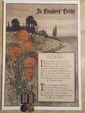 Flanders fields wwi for sale  BEVERLEY