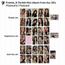 Cartão postal oficial Fromis_9 The 6th Mini Album From Our 20's KPOP K-POP, usado comprar usado  Enviando para Brazil