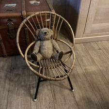 Fauteuil enfant osier d'occasion  Gommegnies