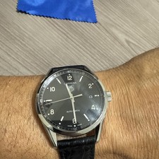 Usado, Relógio masculino TAG HEUER Carrera calibre preto automático tamanho 39mm comprar usado Usado, Relógio masculino TAG HEUER Carrera calibre preto automático tamanho 39mm comprar usado  Enviando para Brazil