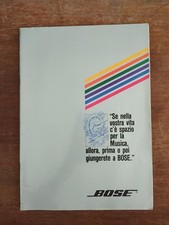 Catalogo bose better usato  Martinsicuro