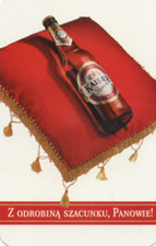 RARO MODERNO "Multicolorido Coringa REV = POLISH BEER" JOKER Cartão de Jogo #76 comprar usado  Enviando para Brazil