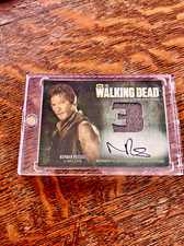The Walking Dead 3ª temporada Norman Reedus como Daryl Dixon autógrafo guarda-roupa AM10 comprar usado  Enviando para Brazil