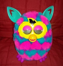 Hasbro Furby Boom Corações Azul e Rosa Falando Brinquedo Interativo 2012 Funciona, usado comprar usado  Enviando para Brazil