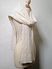 Mantaray scarf ivory for sale  WESTERHAM