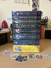 Original Paperback Of Throne Of Glass Series By Sarah J Maas, usado comprar usado  Enviando para Brazil