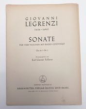 Giovanni legrenzi sonata for sale  Buffalo