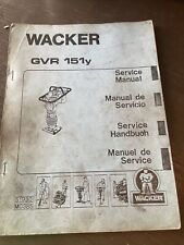 Wacker rammer gvr for sale  Keno