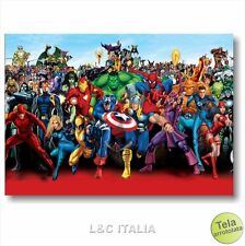 Marvel stampa tela usato  Giarre