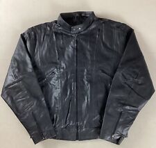 Vintage leather biker for sale  ROYSTON