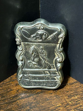 Antique match safe d'occasion  Expédié en Belgium