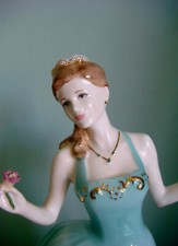 Coalport figure true for sale  WIGSTON
