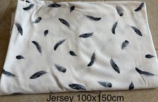 Jersey stoff federn gebraucht kaufen  Freising